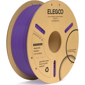 Elegoo PLA филамент Elegoo PLA Plus, 1.75 mm, 1.0 kg, Purple - 3dmall