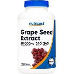 Nutricost Grape Seed Extract, 240 капсули, Nutricost (73394 (440101) NC)