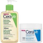 CeraVe Комплект - Измиващо олио и Крем за лице и тяло, 236 ml + 340 g