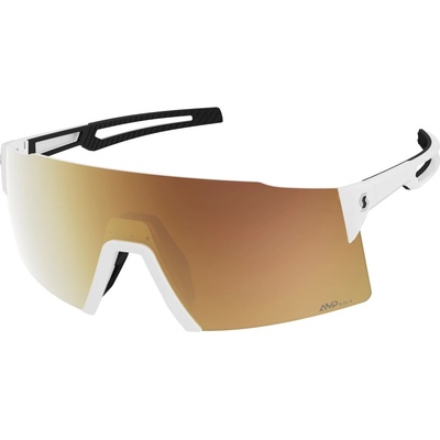 SCOTT Очила за колоездене Scott Sunglasses Stride Compact Light Sensitive S1-3 Cycling glasses - White / Glas: AMP Gold Chrome - размер One Size (205-6825-0211)