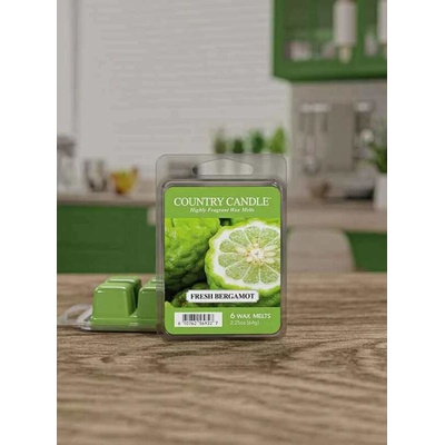 Country Candle Fresh Bergamot Vonný Vosk 64 g