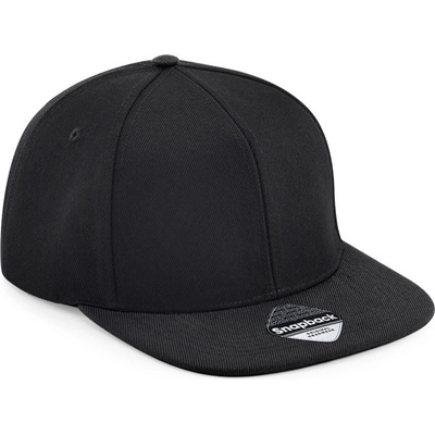 Beechfield B 661 Original Snapback 6 panelová COT53066180899-black/black Černá/černá