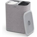 Joseph Joseph Кош за пране Joseph Joseph Tota 50003, 90 l, Дръжки за пренасяне, 2 разделения, Сив (50003)