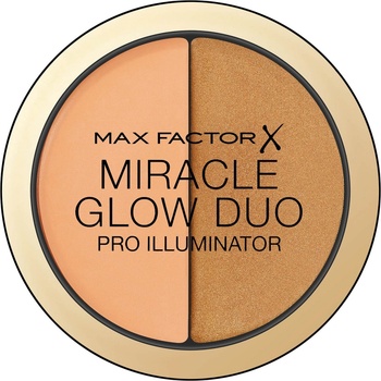 Max Factor Miracle Glow rozjasňovač se dvěma odstíny 30 Deep 11 g
