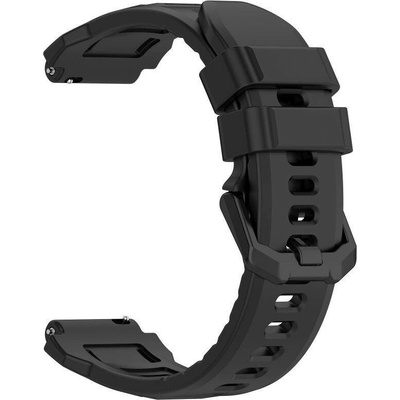 ESES - Silikonový řemínek pro Xiaomi Amazfit T-Rex 3 Pro 44mm - Černý 1530008917 od 150 Kč
