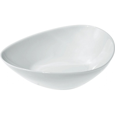 Alessi Malá mělká miska z bílého porcelánu 14,8 cm
