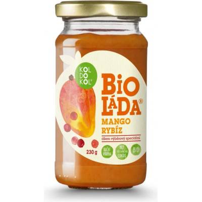 Koldokol Bioláda pomazánka ovocná mango a rybíz BIO 230 g