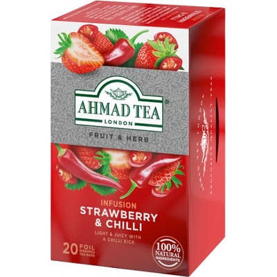 Ahmad Tea Infusion STRAWBERRY & CHILLI 20 x 1,8 g – Zboží Dáma