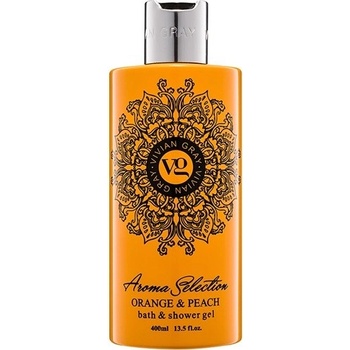 Vivian Gray Aroma Selection Orange & Peach sprchový a kúpeľový gél 400 ml