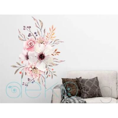 Букет в нежни пастелни цветове (3182)