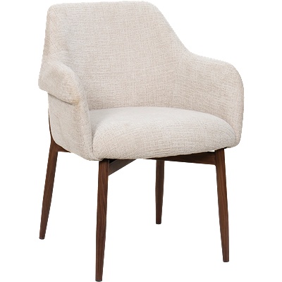 Carmen Трапезен стол bolo - бежов 6 wal (b3532169)