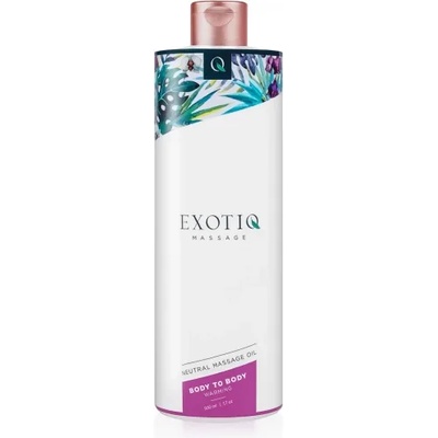 Exotiq Масажно олио със загряващ ефект ExotiQ Body To Body Warming