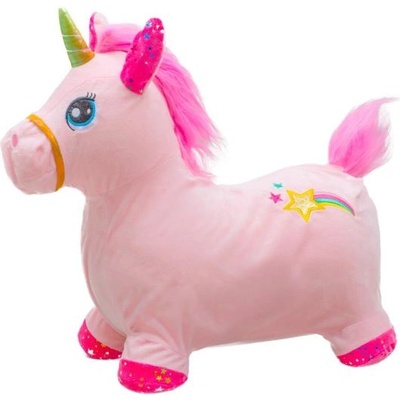 Baby Mix Плюшено скачащо конче със звук Baby Mix Еднорог