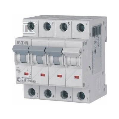 Eaton J 3P+NB 16A 6kA AC xPole Home HN-B16/3N 194901