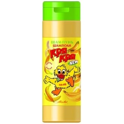 Кря-Кря Детски шампоан Кря Кря Банан, 170 ml (t-118204)