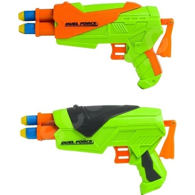 BuzzBee Long dětská pistole Distance darts Duel Force 885954624638
