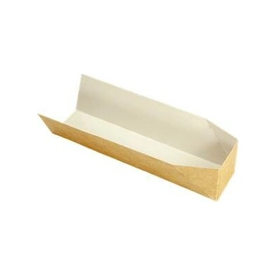 ECOFOL Papírový tácek EKO párek v rohlíku / hot dog 179x42x40 mm ks