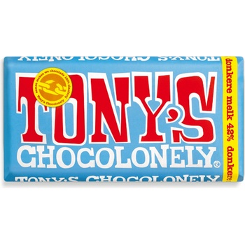Tony’s Chocolonely Mléčná tmavá čokoláda 180 g