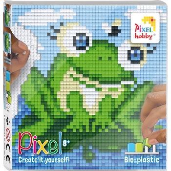 Pixelhobby Мозайка с пиксели Classic, Pixelhobby, 48x48 пиксела - Жаба (44006-Frog)