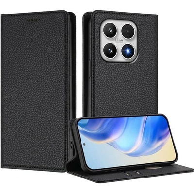 GKK Кожен Калъф с Джобове за Xiaomi 17, Rfid Wallet Case, Черен (5966011872281)