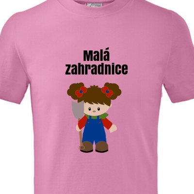 Dětské tričko Malá zahradnice dětské