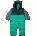 Columbia Powder lite reversible bunting 6-12m
