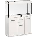 Diversa Solid LED akvarijní set vypouklý bílý 240 l