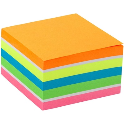 Самоз. листчета Axent Микс 2 Неон 75х75 mm 450 л (1901281-2326-53-A)