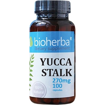 Image 1 of Bioherba Yucca Stalk 270 mg [100 капсули]