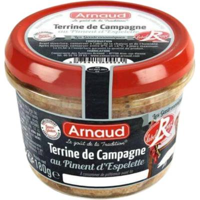 Label Rouge Terrine Campagne aux Cépes Sedlácká terina s hříbky 180 g