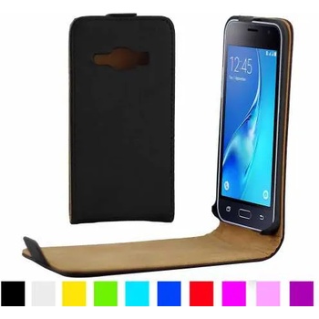 Image 1 of Samsung Galaxy J1 (2016) Флип Кожен Калъф и Протектор