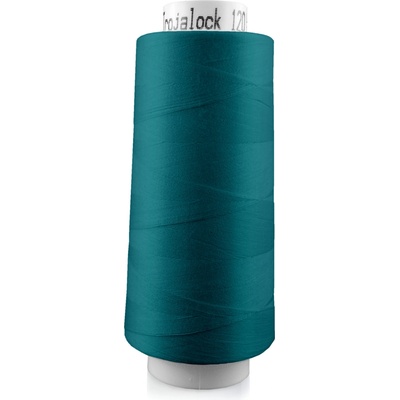 Nitě TROJALOCK polyester na overlock 2500m AMANN - více barev ods.: 71792 petrolejová zelená