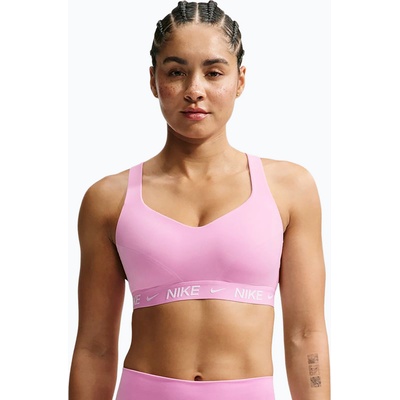 Nike Спортен сутиен Nike Indy High Support pink rise