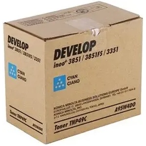 Develop Тонер касета DEVELOP TNP49C, ineo+ 3351, +3851, +3851FS, 12000 k. , Cyan (DEV-TON-CAS-TNP49C)