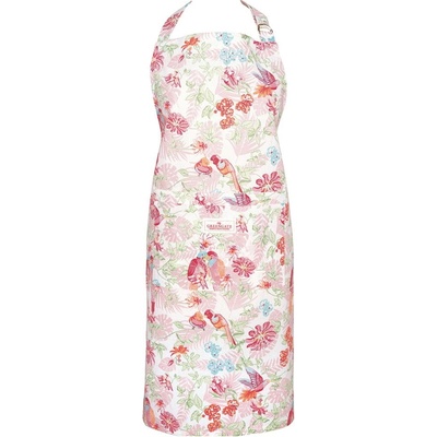 Green Gate zástěra oranžová/růžová