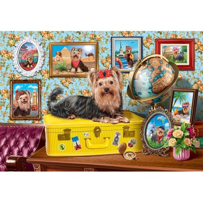 - Puzzle Yorkshire Terrier Puppy - 1 000 piese