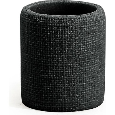 BISK Erga Craft pohár na zubné kefky na postavenie čierna matná ERG-08571