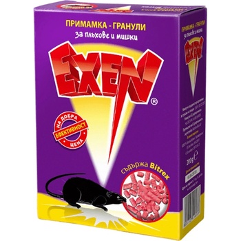 Exen Примамка за мишки и плъхове Exen - Гранули, 3 х 50 g (116030)