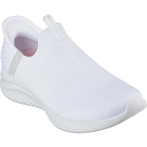 Skechers Маратонки Skechers Women's Engineered Stretch Knitted Slip-On Low-Top Trainers - WHITE