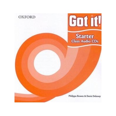 GOT IT! STARTER CLASS AUDIO CDs /2/ - BOWEN, P.;DELANEY, D.