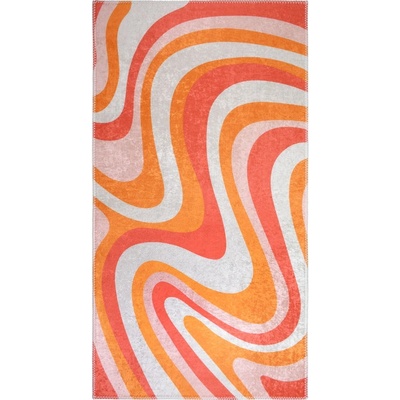 Vitaus Оранжев килим подходящ за пране 80x150 cm Colors of Joy - Vitaus (KRN-6214-80x150)
