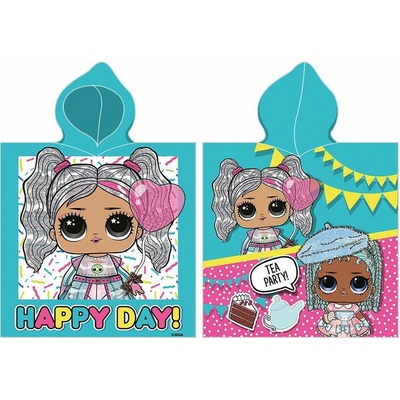 Carbotex Pončo LOL Surprise Happy Day 55 x 110 cm