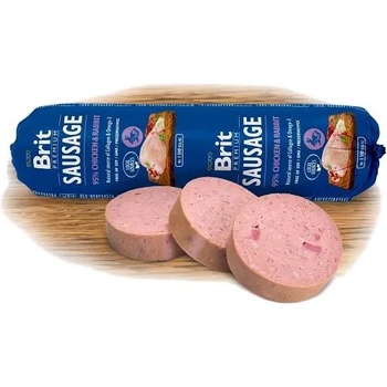 Image 1 of Brit Premium - Sausage Chicken & Rabbit 800 g