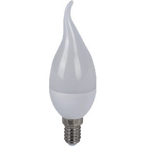  Led ЛАМПА flame 6w e14 230v 2700k (99led754)