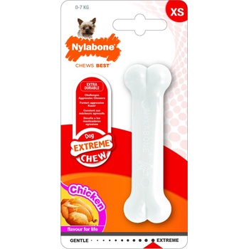 Nylabone Hračka NYLAB Extreme Chew Chicken XS