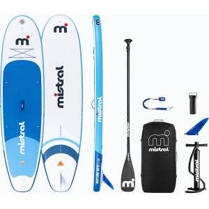 Mistral Комплект надуваем SUP борд Bayou SUP 10'6" blue/white
