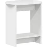 vidaXL Странична маса Бял гланц 50 x 39, 5 x 55 см Инженерна дървесина (899856)