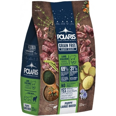 Polaris Grain Free Large Breed Puppy Lamb & Salmon 2 x 12 kg