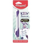 Maped Химикалка за писане с ролка, 0, 7 мм, изтриваема, MAPED "KIDY Learn MAGIC", зайче, лилава 229600 (229600)