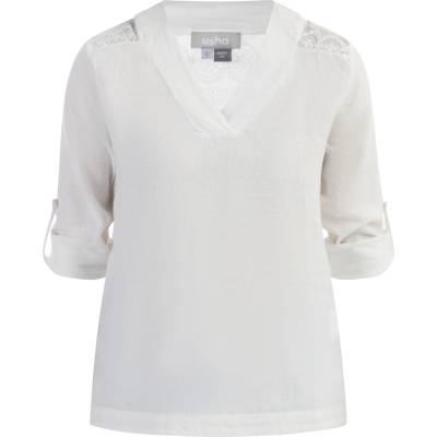 usha Блуза бяло, размер XL
